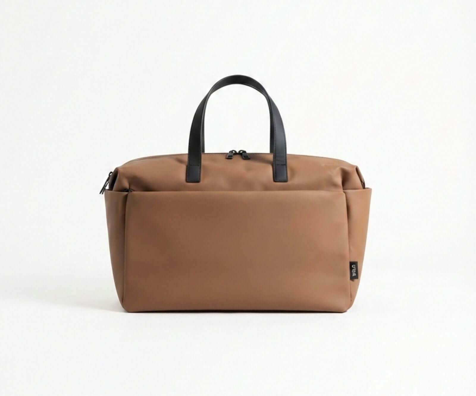 Sahari and brown weekender front view