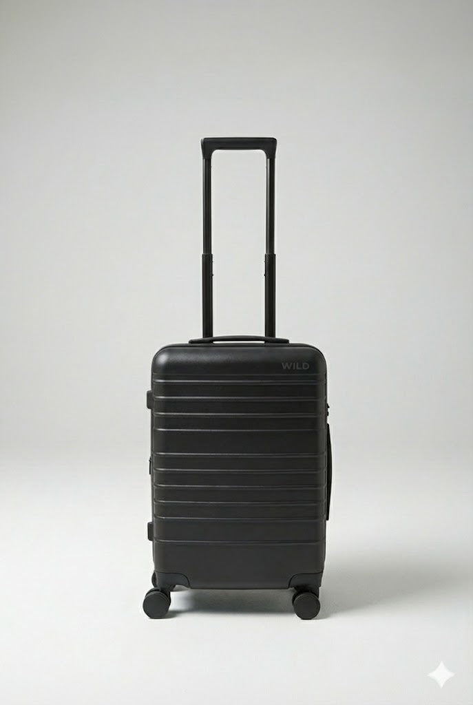 Midnight and black Carry-on front view