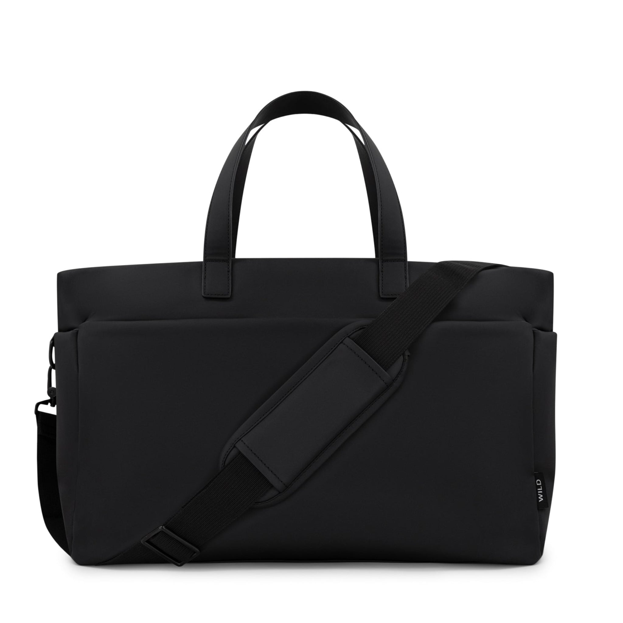 Midnight Weekender Bag | PU Leather – Wild Travel