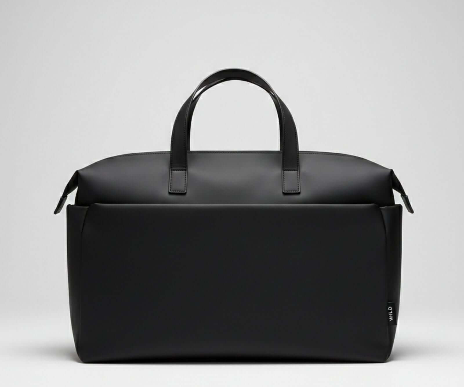 Midnight and black weekender front view