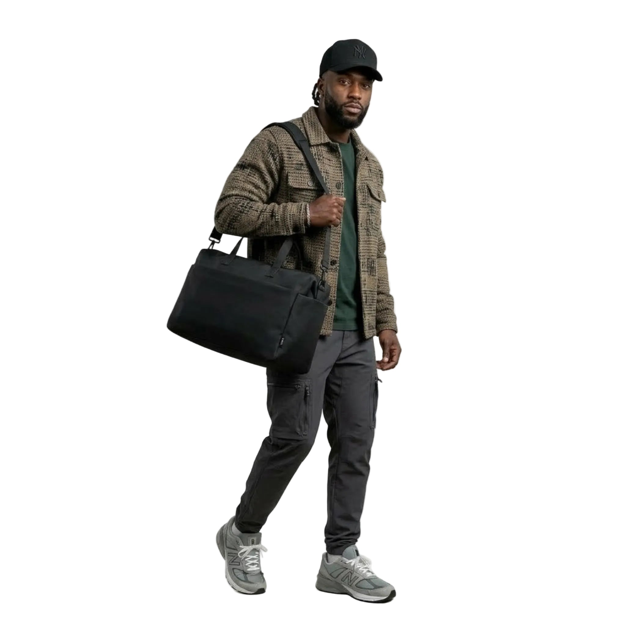 Midnight Weekender Bag | PU Leather – Wild Travel